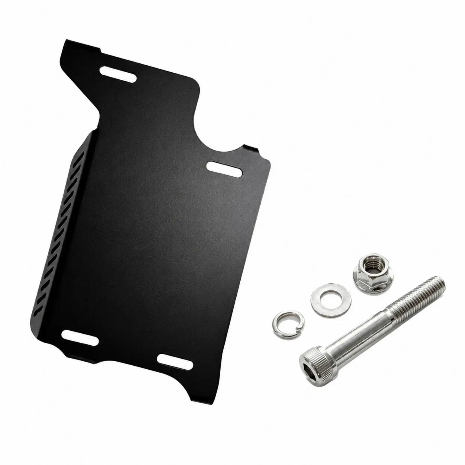 Motorcycle Skid Plate Engine Guard for 368E 368G 368K Lower Body Protection with Fastener Nut and Washer Kit