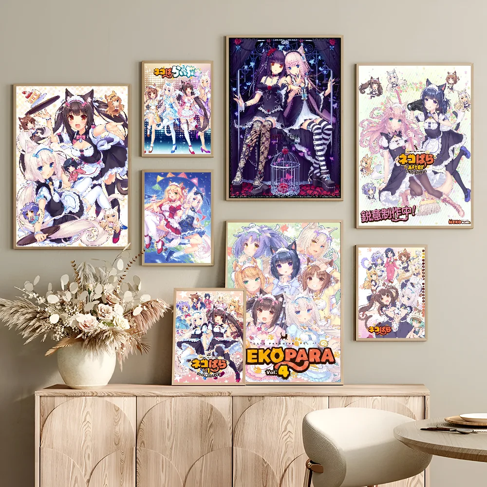 Anime Nekopara Good Quality Prints And Posters HD Quality Poster Wall Art Painting Study Home Decor