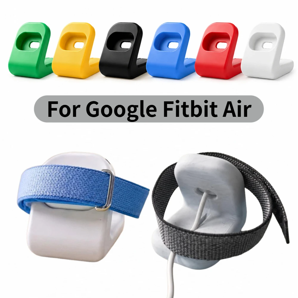 Charging Stand for Google Fitbit Air Minimalist Charger Dock USB Charging Cable Holder Compact Desktop Charging Accessories