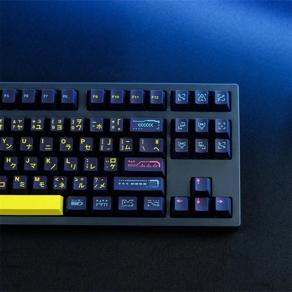 GMK 129 Keys Awakening Cherry Profile PBT Sublimated Personalized Key Caps for Cherry MX Switch Game Mechanical Keyboard