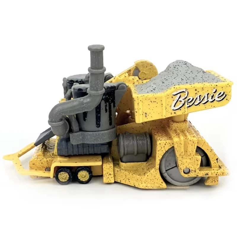 

Литая под давлением металлическая игрушка Disney Pixar Cars Bessie, модель автомобиля с персонажем дорожного ролика, масштаб 1:55, коллекционный подарок для фанатов