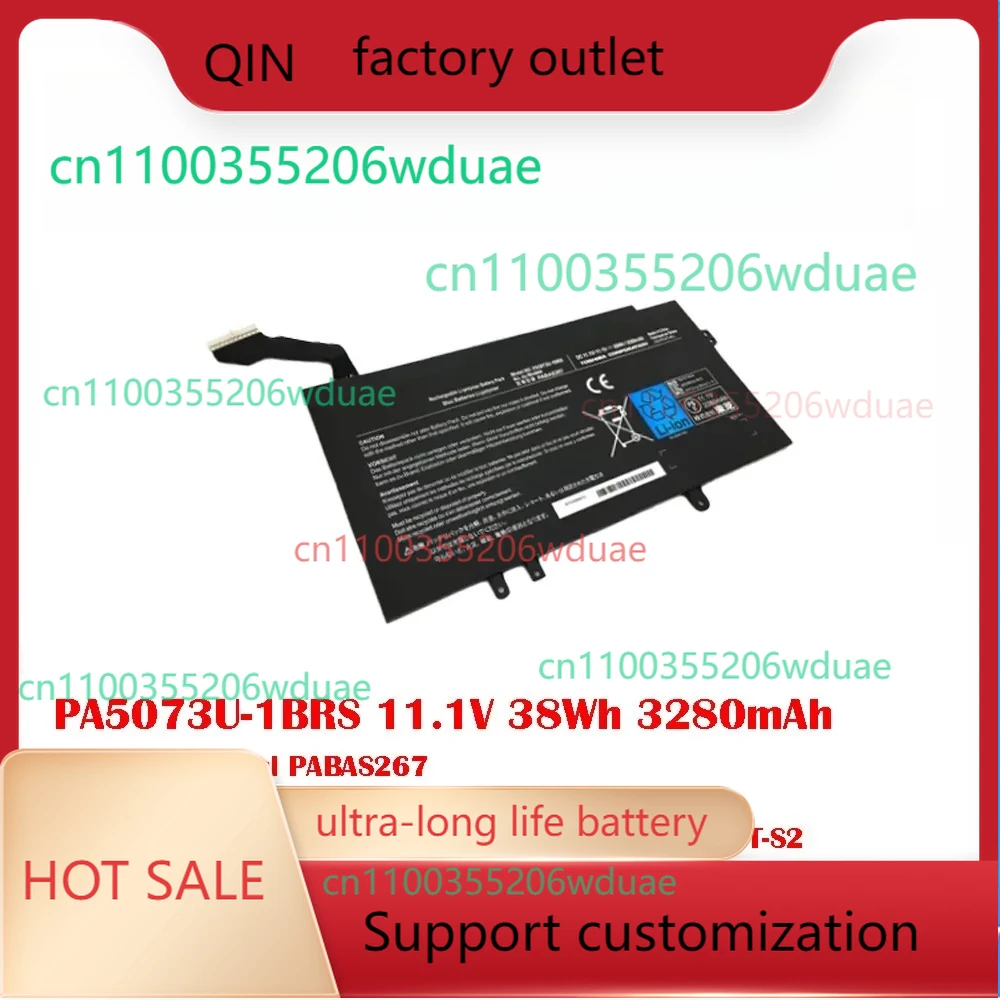 

PA5073U-1BRS 11.1V 38Wh 3280mAh PABAS267 Laptop Battery For Toshiba Satellite U920T U920T/01Q U920T-00S U925T