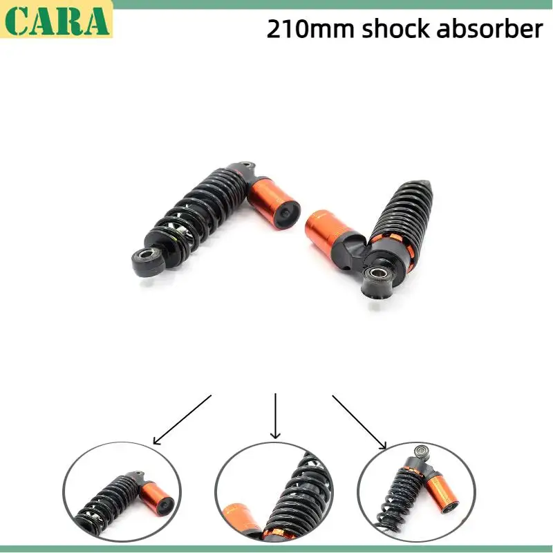 

1pc 210mm rear shock absorber assembly with decorative airbags for Citycoco retrofit accessories