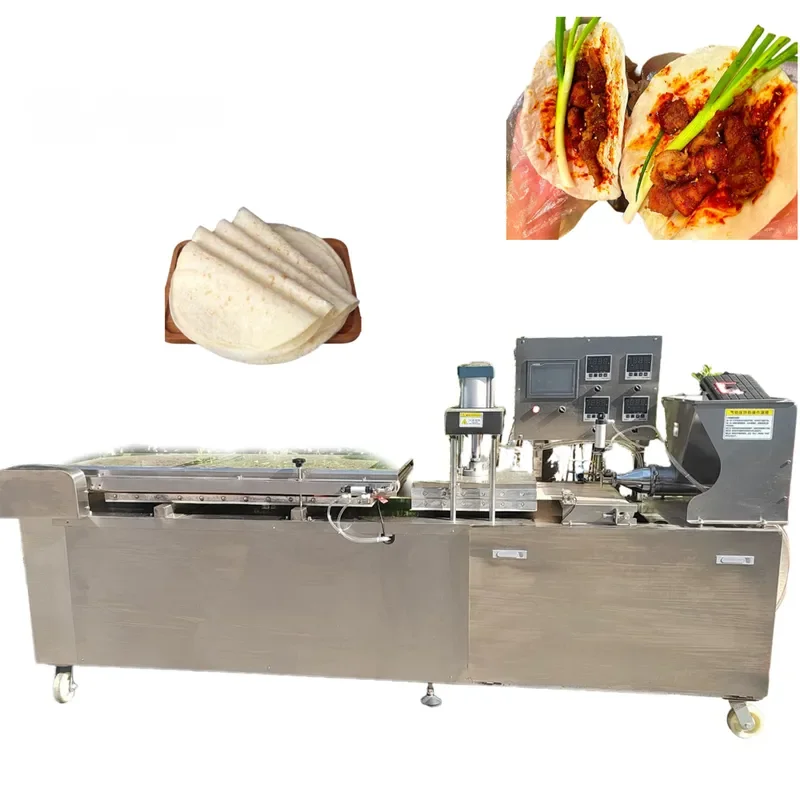 Commercial High Efficiency Flour Tortilla Making Machine Automatic Pancake Roti Cake Maker High Quality