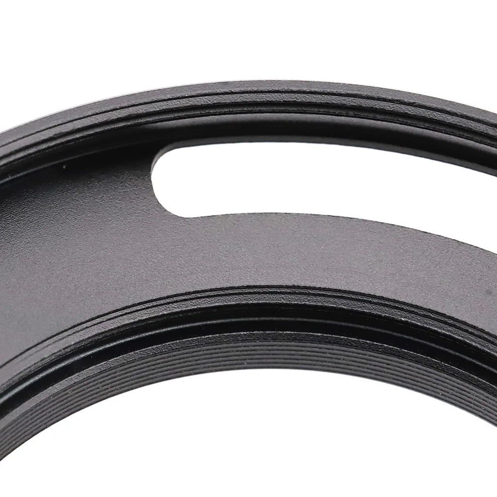 37/39/40.5/43/46mm Metal Screw-on Vented Lens Hood for wide-angle lenses (at least 24mm) Universal Black photography accessory