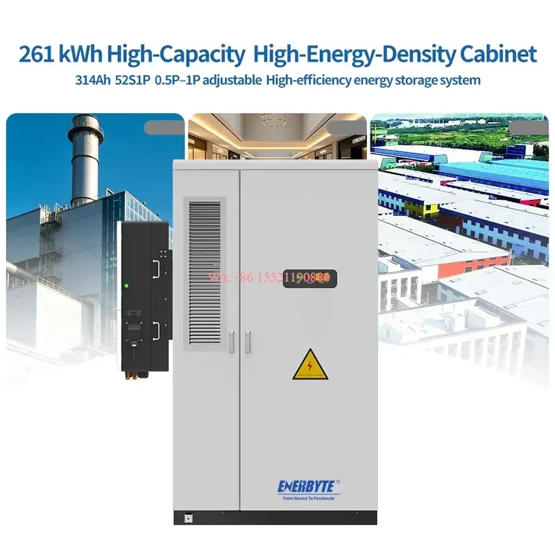 WMWMNU 261kWh Industrial Commercial Energy Storage Cabinet with Liquid Cooling System BESS for Solar Battery Energy Storage