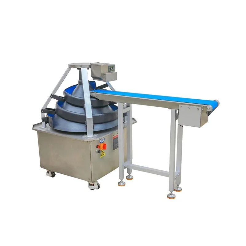 مقسم العجين الأوتوماتيكي ومستدير للبيتزا لصنع كرات العجين وقطع معدات متجر المواد الغذائية آلة المخابز