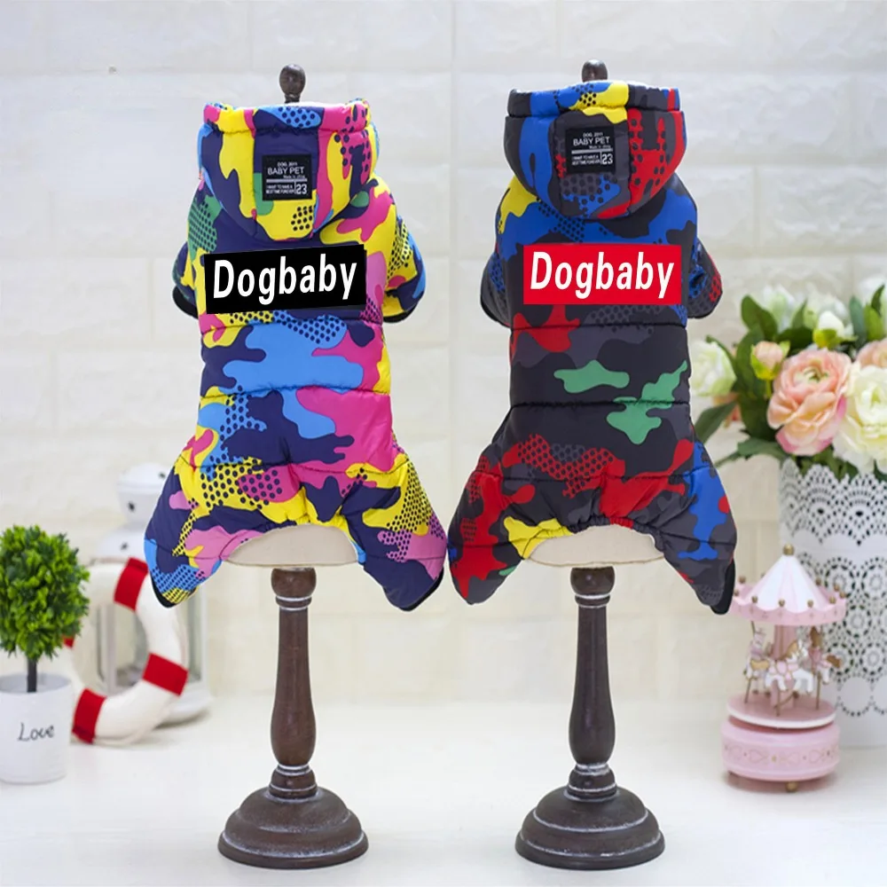 

Fleece Winter Jacket for Dogs, Fullbody Dog Coats, Snowsuit, Windproof Puppy Jacket, Cold Weather Dog Coats