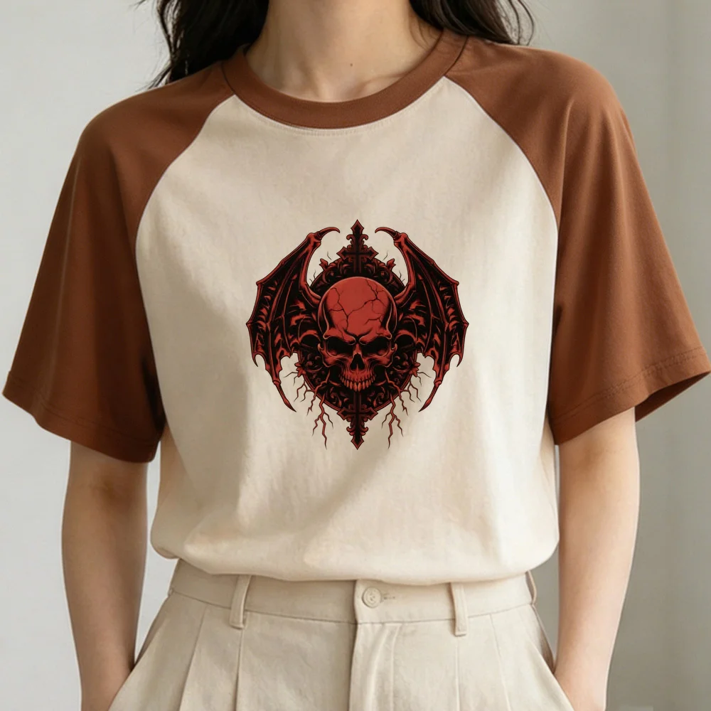 Avenged Sevenfold T-Shirt Damen Goth Psychedelic Gyaru Kawaii Shirt Japan Grafik Gothic – Detail 1