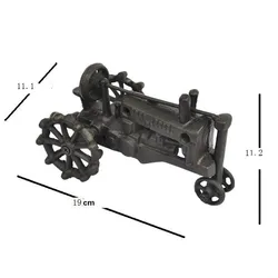 Cast Iron Tractor Decorations for Balcony, Living Room, Bedroom, Crafts, Creative Home Decor