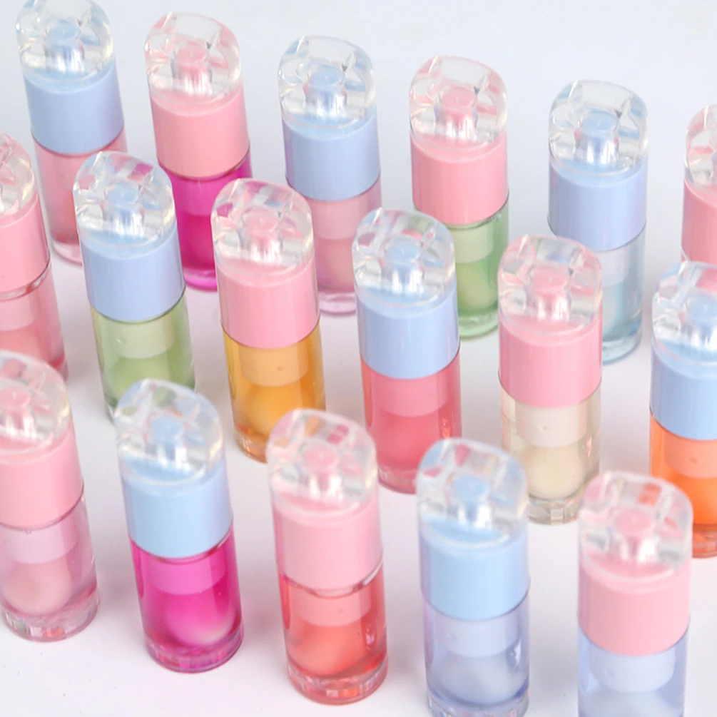 13色展開 プライベートブランド リップオイル カスタムロゴ フルーツフレーバー 保湿 リップケア エッセンス リップグロス グロッシー仕上げ メイクアップ 卸売 ヴィーガン