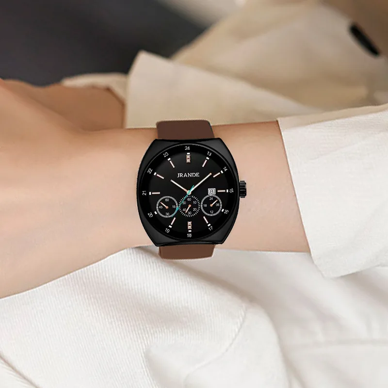 New Women'S Watch With Silicone Strap, Quartz Movement, Stylish And Luxurious Women'S Watch, Perfect As A Valentine'S Day Gift.