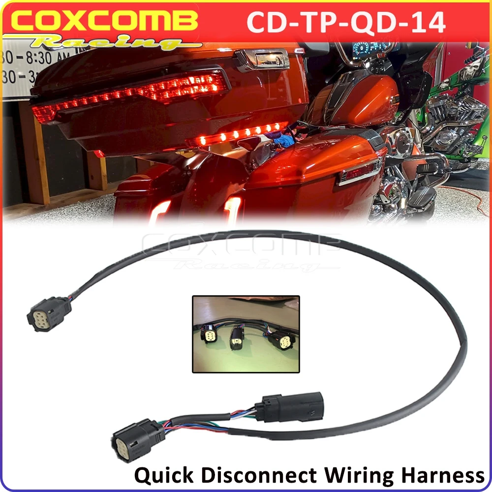 

Tour Pack Quick Disconnect Wiring Harness Wiring Replacement For Harley Road Glide FLTRX FLTRXS FLTRXSE Road King FLHR CVO FLTRU