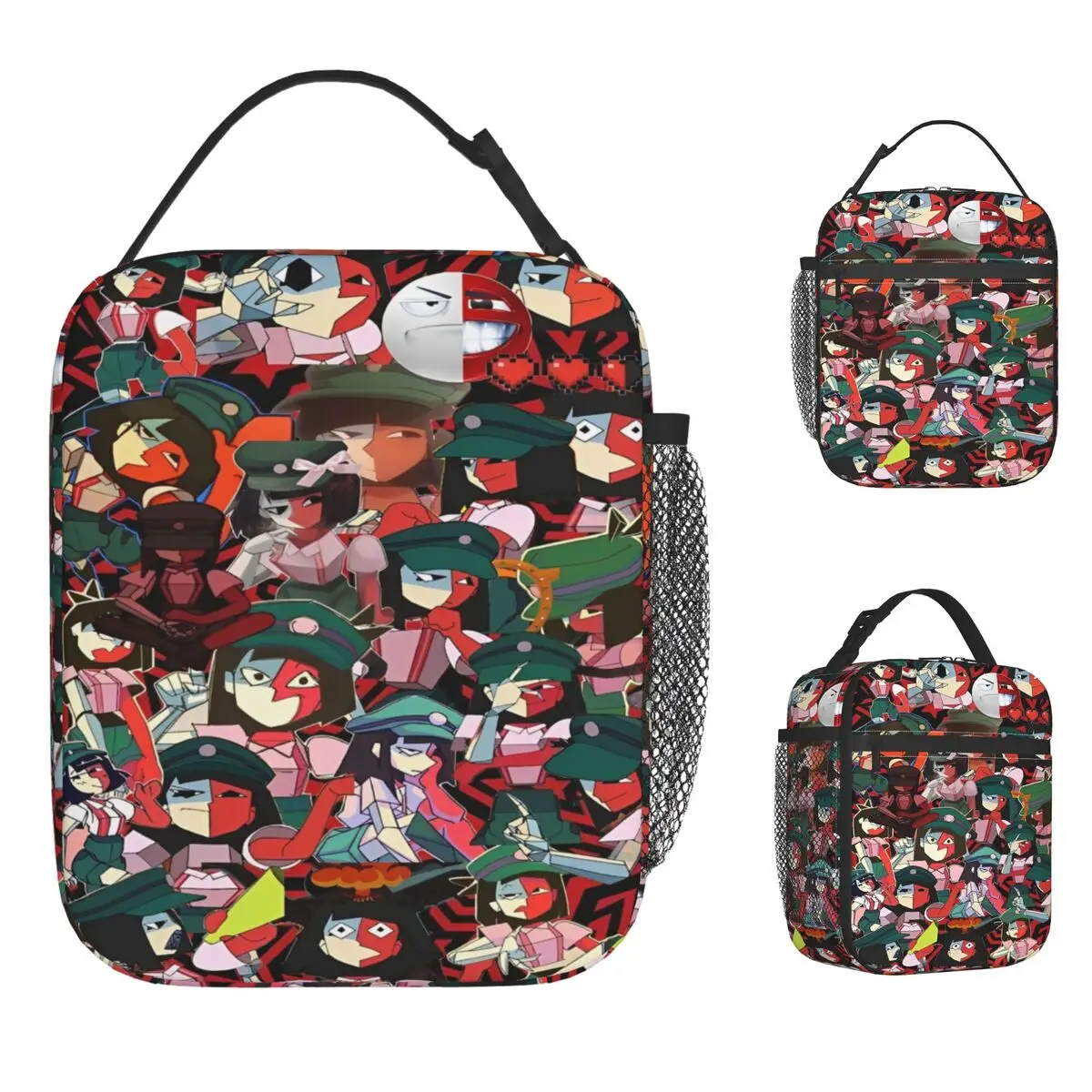 

Dream BBQ ENA Lunch Bag Game 2025 Portable Insulated Lunch Box Girls School Print Cooler Bag Casual Oxford Tote Food Bags