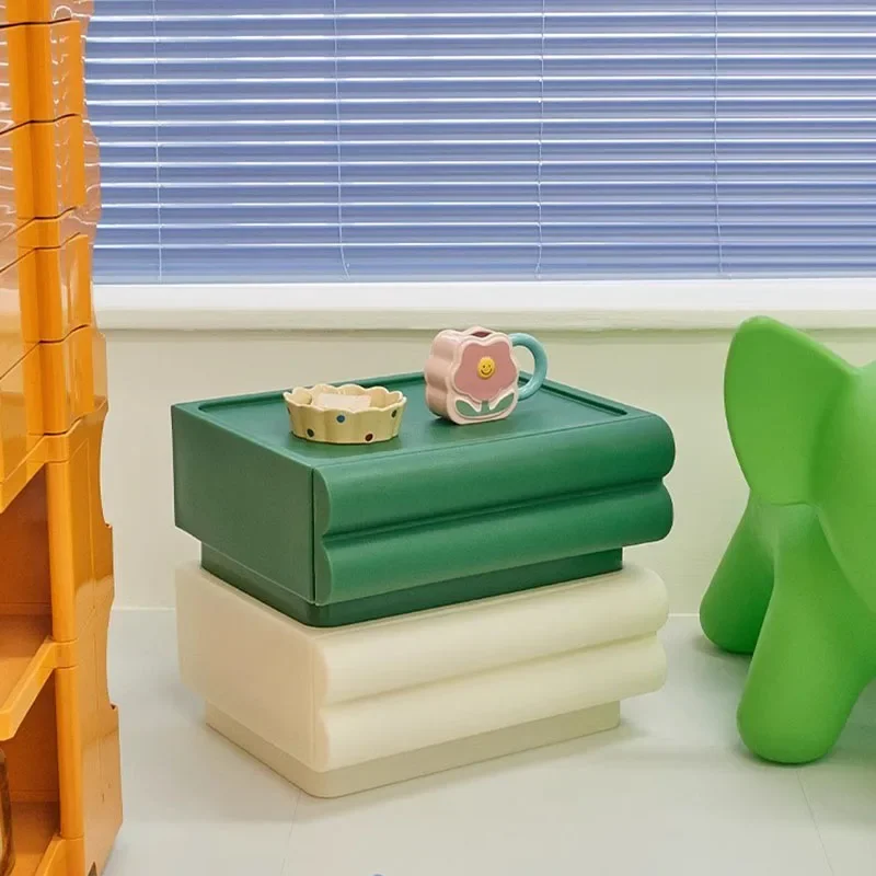 

Small Nordic Women Nightstand Table Cute Item Kids Narrow Night Stand Space Saving Trendy Mesinhas De Cabeceira Furniture