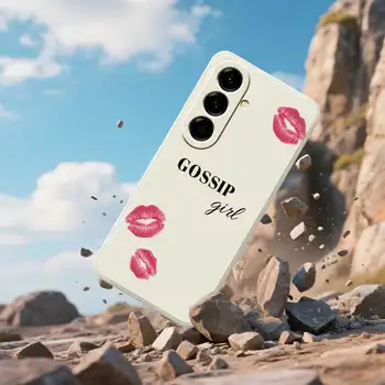 Pouzdro na telefon ve stylu Gossip Girl pro Samsung Galaxy S25 S24 S23 S22 S21 S20 Ultra Plus S10Plus S24FE S23FE S22FE S21FE S20FE 8 nejlepší prodej Případ Drbny - №2