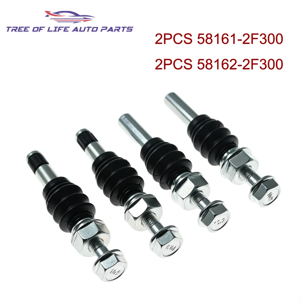 1/2/4x New Guide Rod Assembly For Kia Sportage Carens Rio Cerato Hyundai Tucson Santa FE Accent I40 I20 581612F300 581622F300