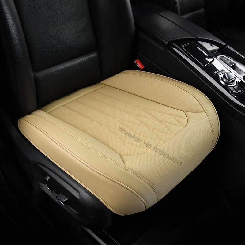 Hot Selling Nappa Leather Super Comfort Car Seat Cushion Half-cover Seat Suitable For All Seasons Car Seat Cushion