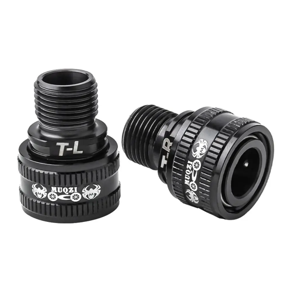 AliExpress NONE 1 Pair Stainless Steel Pedal Extender Titanium Alloy Wear Resistant Bicycle Pedal Extension Bolts Anodic Coloring Stable