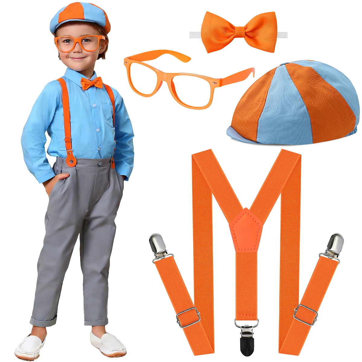 

Baby Newsboy Cap Toddler Halloween Hats for Boys Infant Carnaval Easter Birthday Gift Costume Kids Beret Cosplay Accessories
