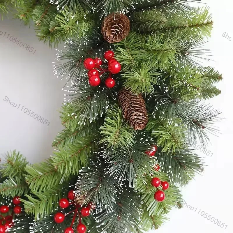 Christmas tree decoration wreath scene arrangement pendant