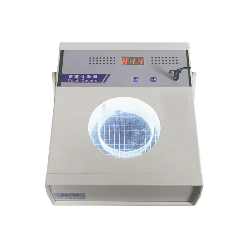 Colony Counter Semi-automatic Bacteria Tester Bacteria Test Instruments Number Test Colony Bacteria Quantity Counter XK-97A