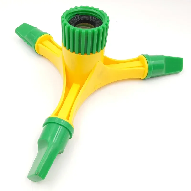 Three-arms Sprinkler Head Trigeminal Outlet Sprayer Garden Watering Set Irrigation System for Garden Lanscape Lawn Agriculture