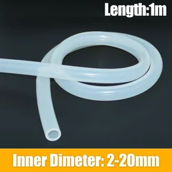 Food Grade Silicone Hose Tube High Temperature Transparent 2 4 5 6 7 8 10 12 14mm for Aquarium Faucet Garden Car Flexible Tubes