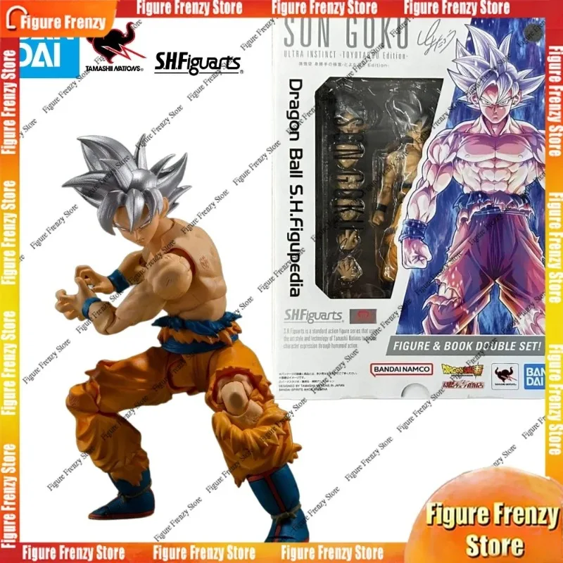 

[In Stock] Bandai S.H.Figuarts Shf Son Goku Ultra Instinct Toyotaro Edition Action Figure Toy Model Gift