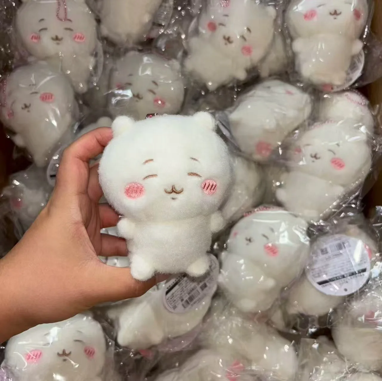 

Kawaii Plush Keychain Cute Anime Doll Charm Pendant – Chiikawa Style Hachiware Usagi Mini Stuffed Toy Bag Decoration Gift