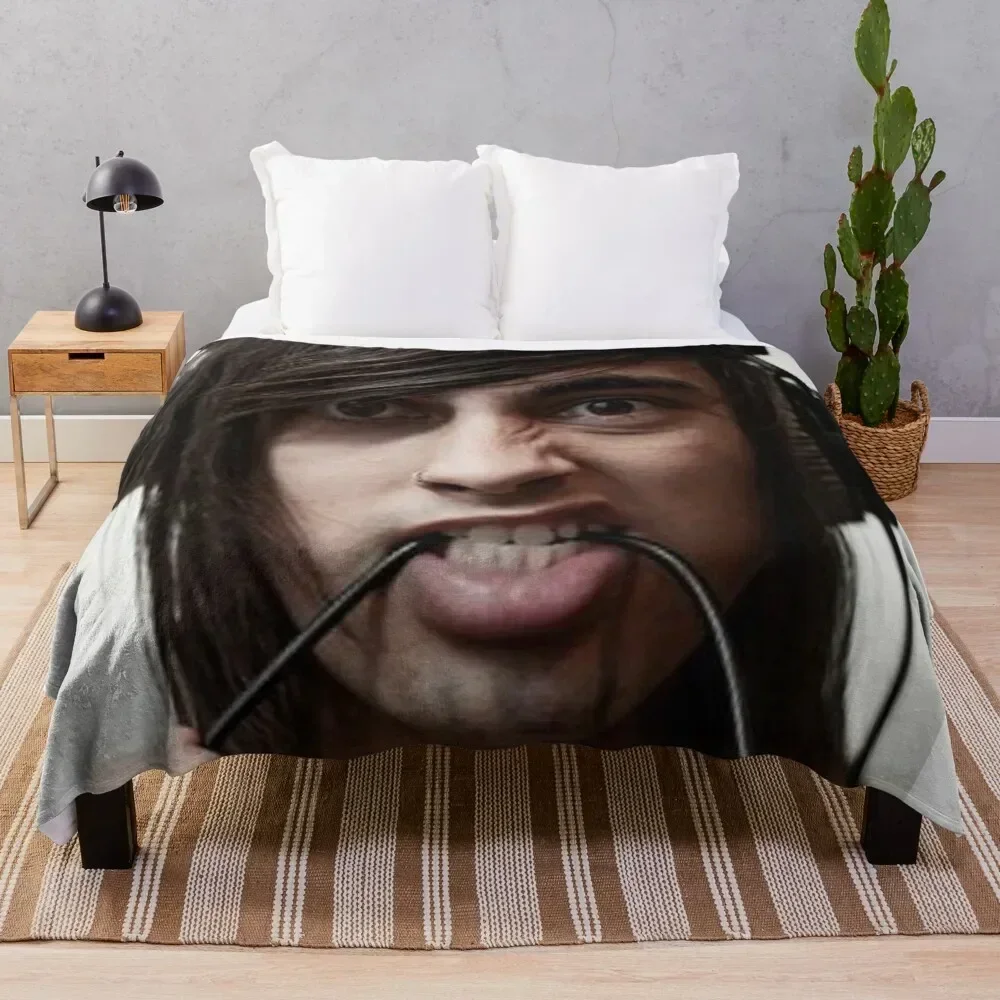 

Vic Fuentes Throw Blanket Stylish Warm Blanket for Living Room Bedroom
