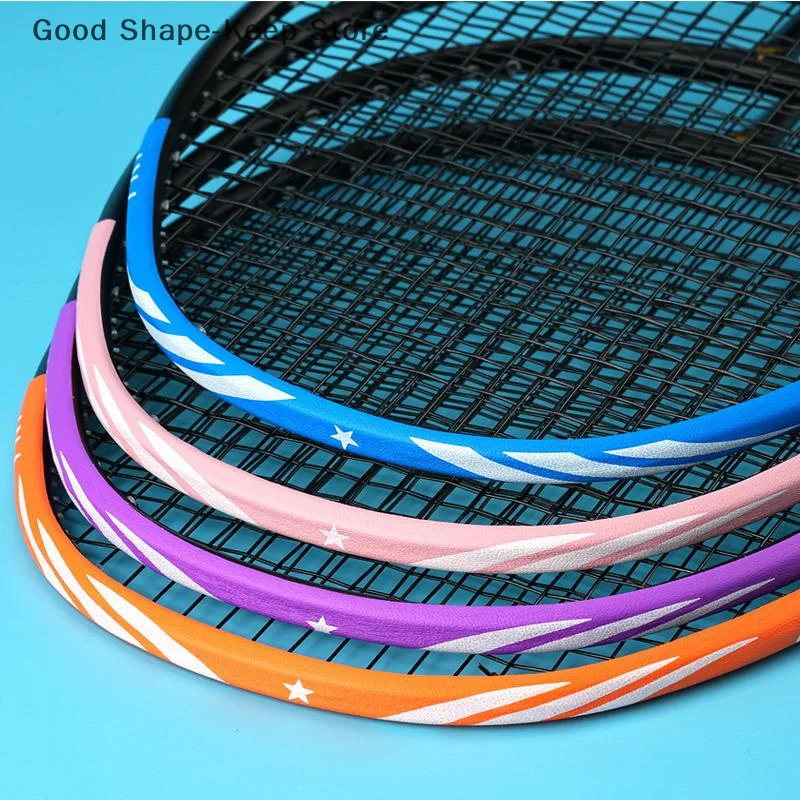 1/5Pcs Badminton Racket Protection Tape Self Adhesive Protective Strip Racquet Head Guard For Sport Badminton Accessories