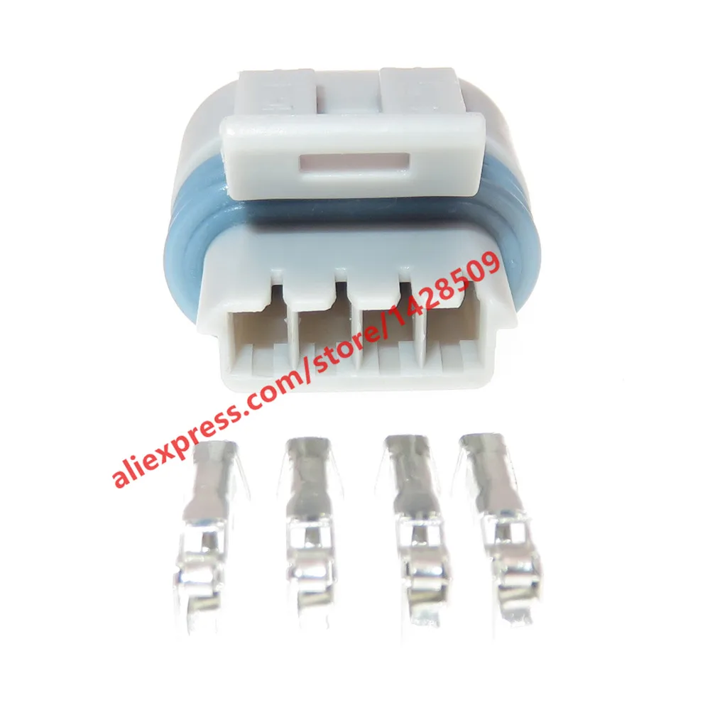 1 Set 4 Pin Automotive Plastic Housing Wire Connector Car Wire Harness Socket Auto Accessories 15386512
