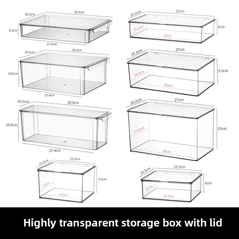 Caja de almacenamiento acrílica con tapa abatible, organizador de tarjetas de escritorio de gran capacidad para tarjetas comerciales, estrellas de cine y Ultraman