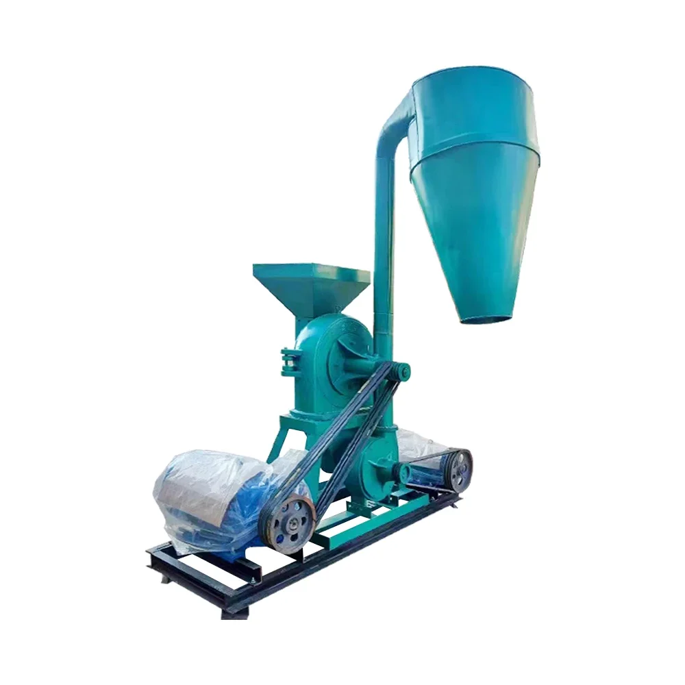 Crusher corn used grain hammer mill corn grinding mill wheat flour powder maize milling machines animal feed milling machine