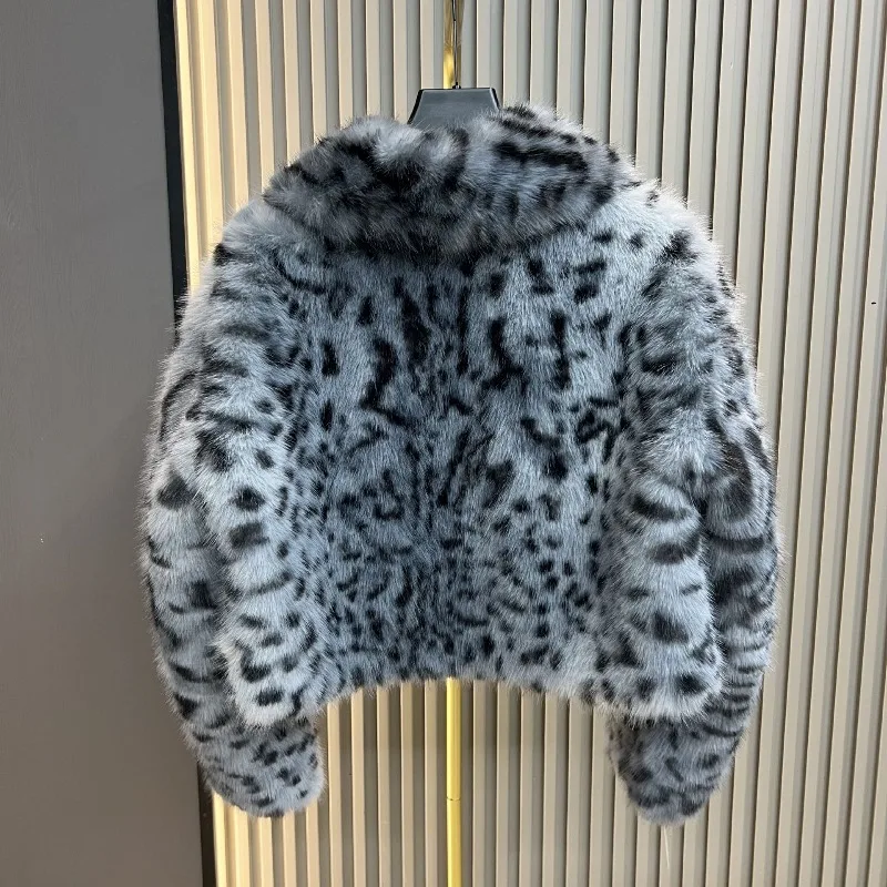 خريف شتاء جديد فو القط نمط معطف الفرو للنساء قصيرة سميكة الدافئة مريحة أنيقة الحد من العمر Jaquetas الإناث
