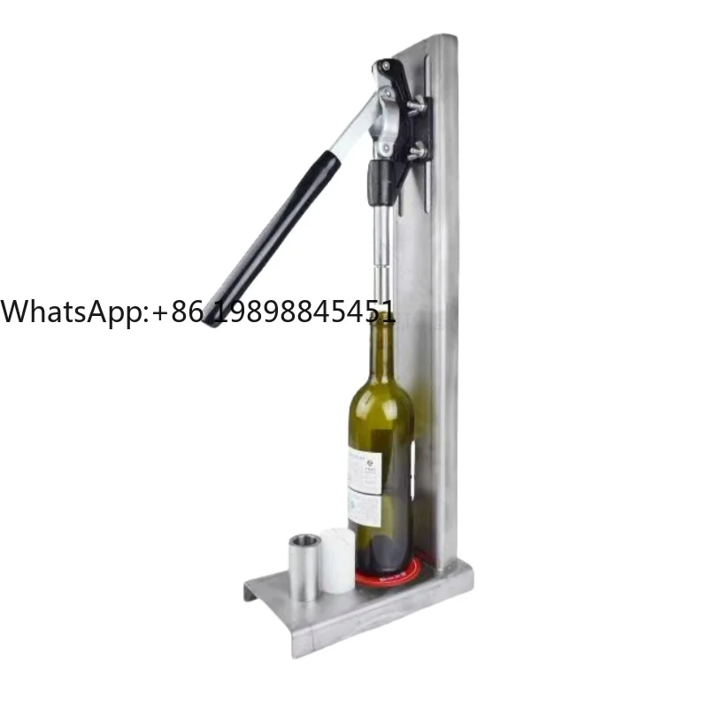 

Manual Stainless Steel Wine Bottle Corker - Cork Press Tool for Wine Bottles
