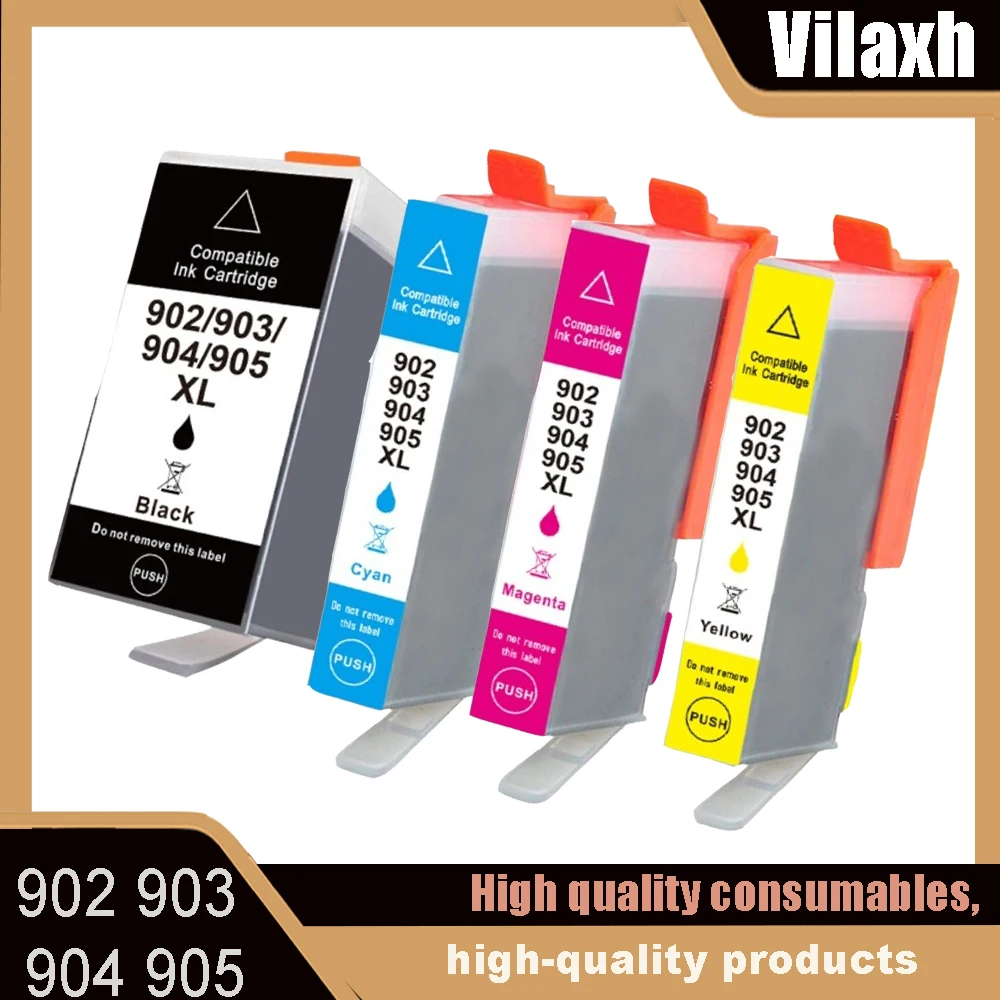 Für HP 903 904 905 902 903 XL Kompatible Tintenpatrone Für HP OfficeJet Pro 6960 6961 6964 6970 6950 Drucker mit Chip Volle Tinte