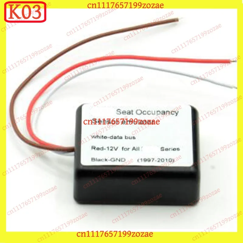 k3 Seat Occupancy Sensor Emulator for E46 E60 E64 E90 E92 X5 X6 SRS Airbag Warning Light Fix Module