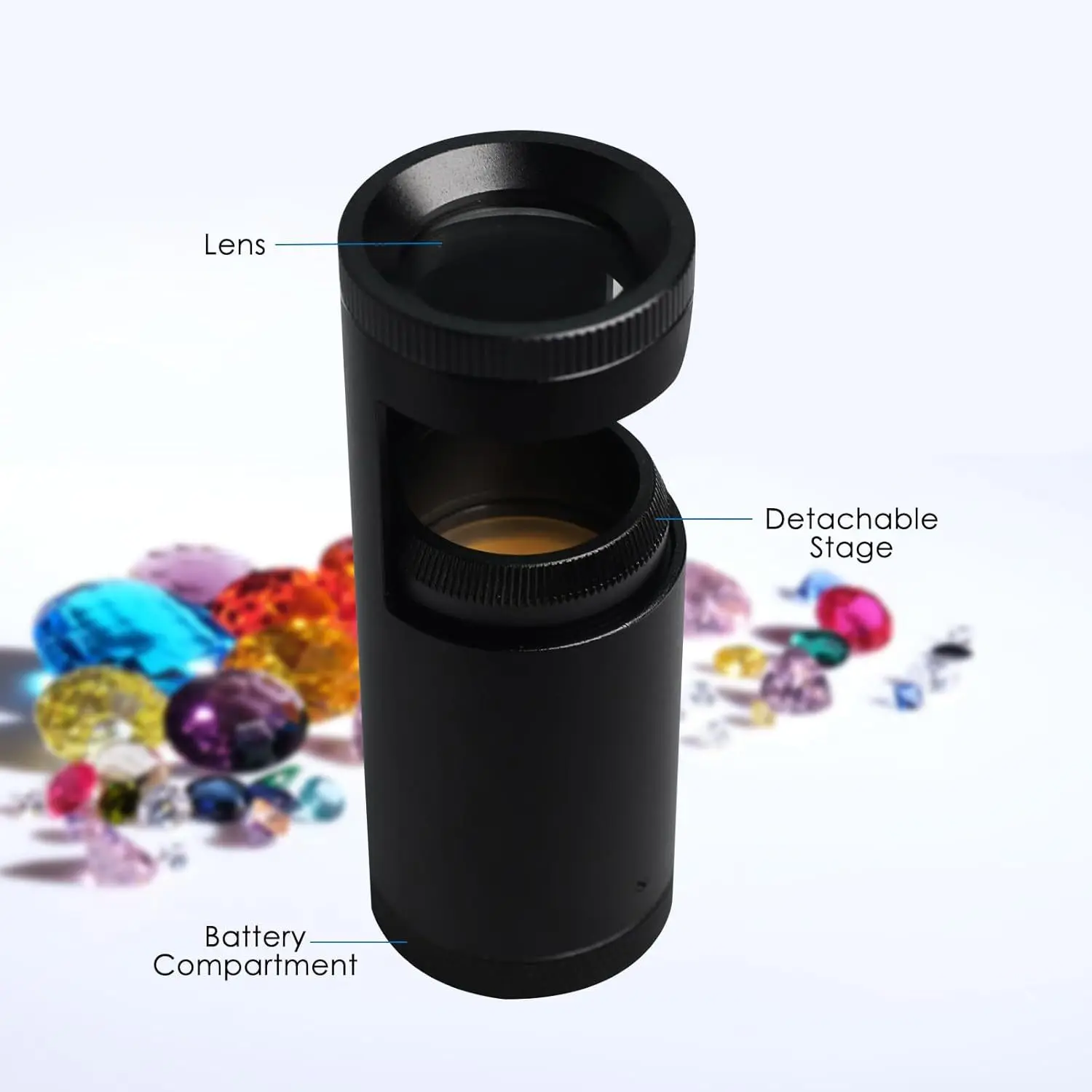 Handheld Polarizer, Portable Warm Light Source, Amber, Beeswax, Tourmaline, Crystal, Jade, Identification Tools