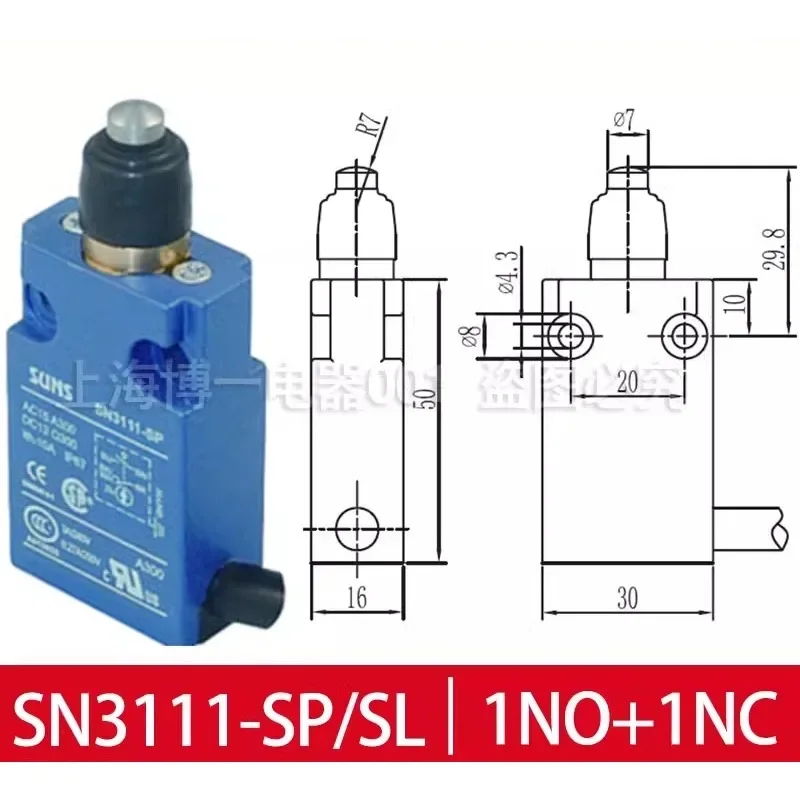 SANS waterproof limit switch SN3112 SN3104 SN3108 3122 SN3102/3101-SP/SL