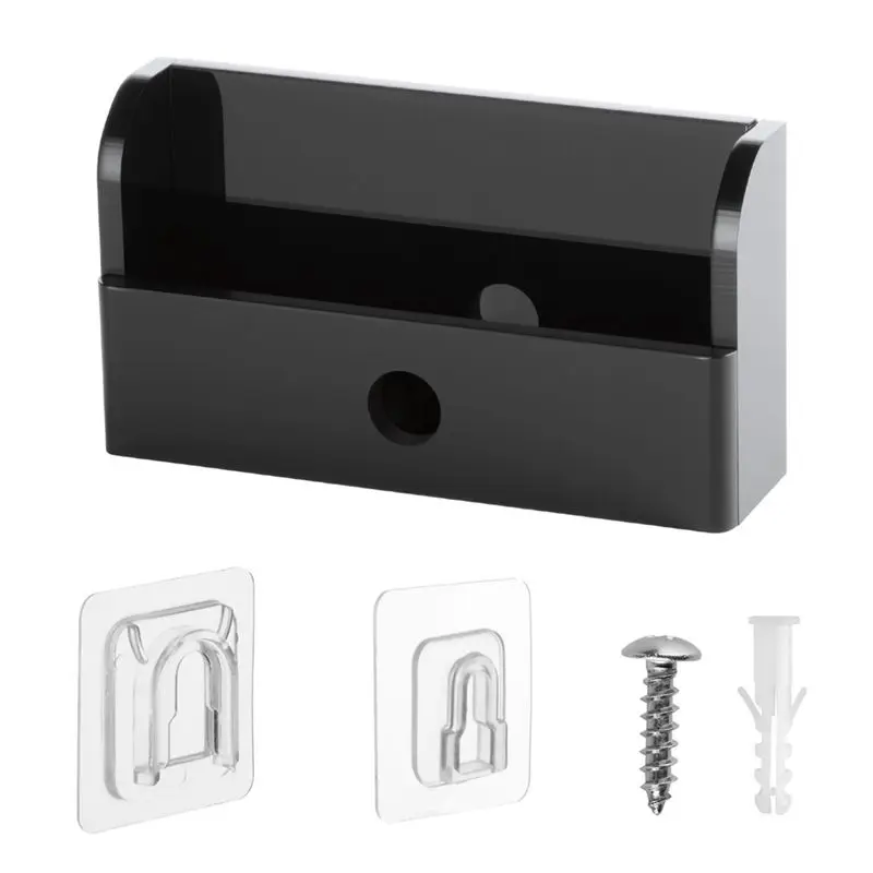 ABMF-Wall Mount Holder Stand For Liftmaster Garage Door Opener, For Liftmaster Garage Door Control Black