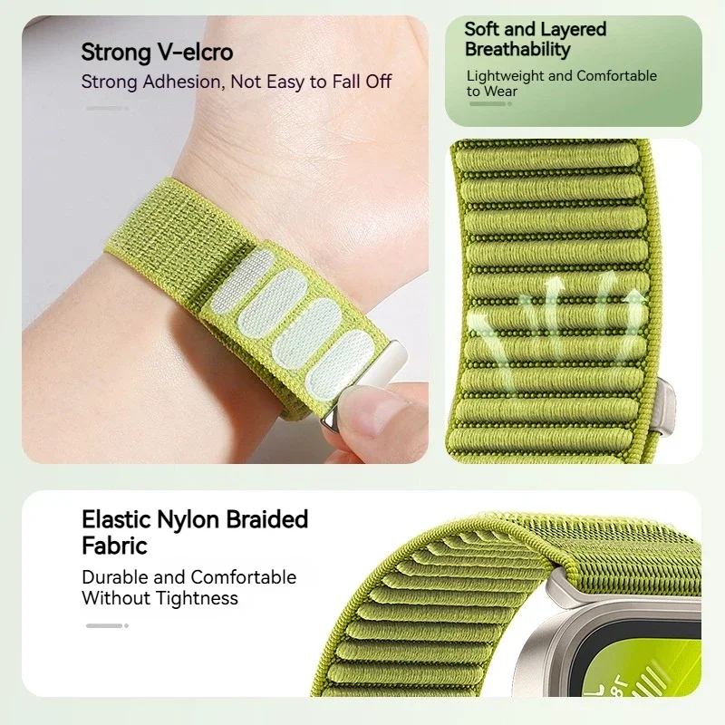 퀵링크 엘라스틱 1:1 나일론 우븐 시계 스트랩 (화웨이 워치 핏 4 프로 밴드, 화웨이 핏4 핏3 브레이슬릿 워치밴드)