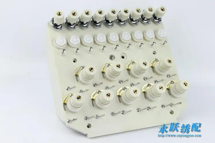 Embroidery Machine Accessories Clamp Total Bearing Back Cover 9-needles 9-pin without inner parts