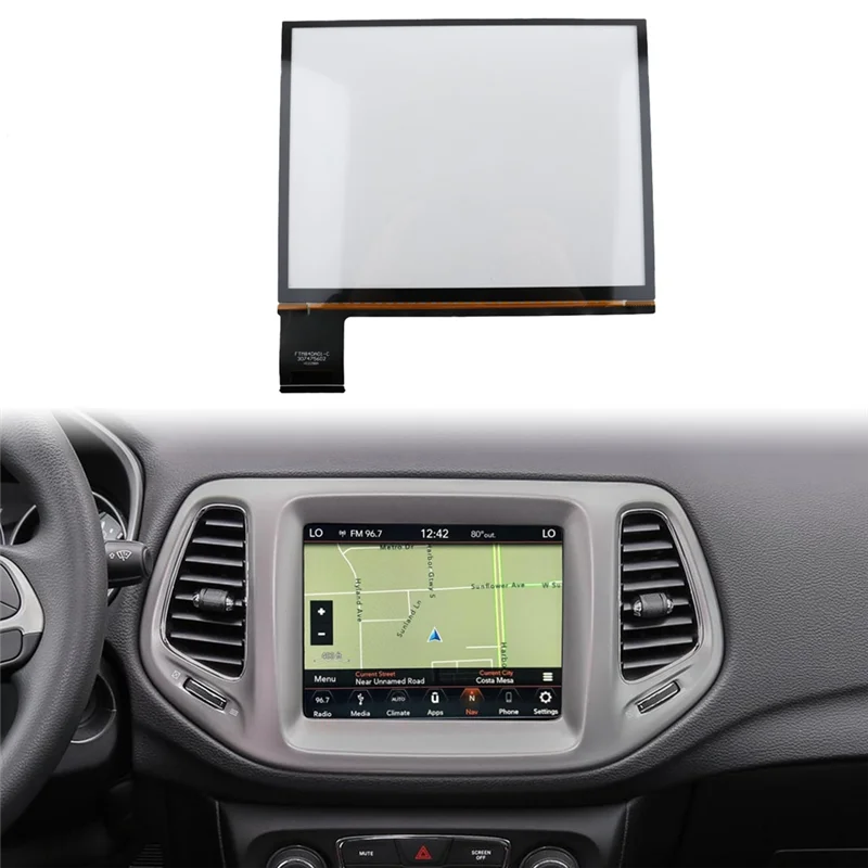 

Digitizer Lens Glass Touch Screen 8.4" TDO-XGA084 Car Radio DVD Player For Jeep Grand Cherokee 2019-2021