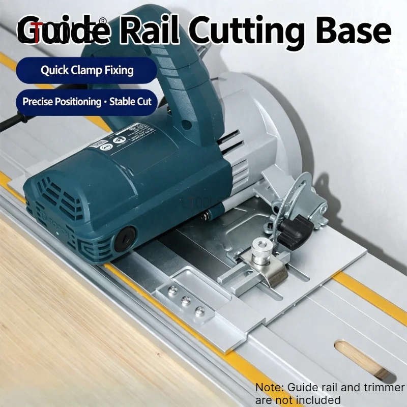 Electric Circular Track Saw Bottom Plate Compatible with Festo MT Track Handheld Cutting Saw Template Saw Bottom Plate