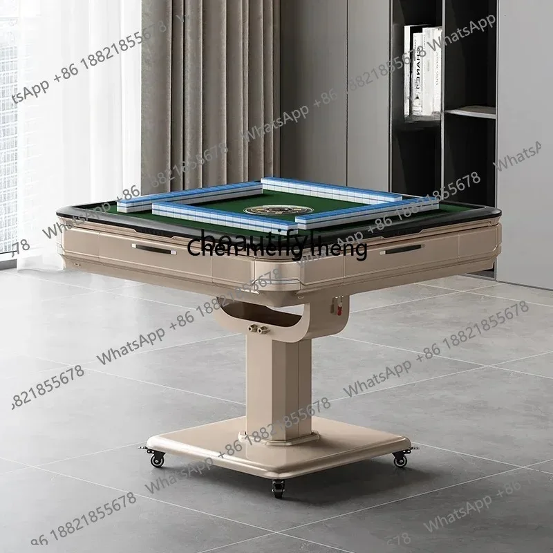 LHY26ss Automatic Mahjong Machine Household Folding Roller Coaster Dining Table Dual-Use Mahjong Table Four-Port