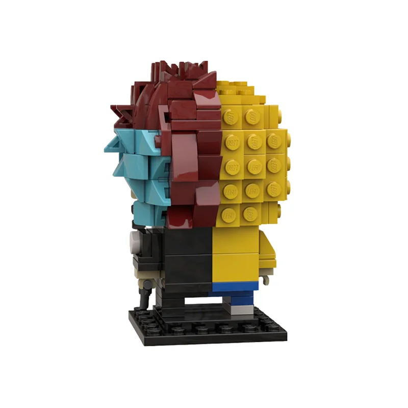 231pcs MOC Split Kit Garbage Pail BricKidz Brickheadz Model Building Blocks Toys Construction DIY Idea Christmas Gift Creative