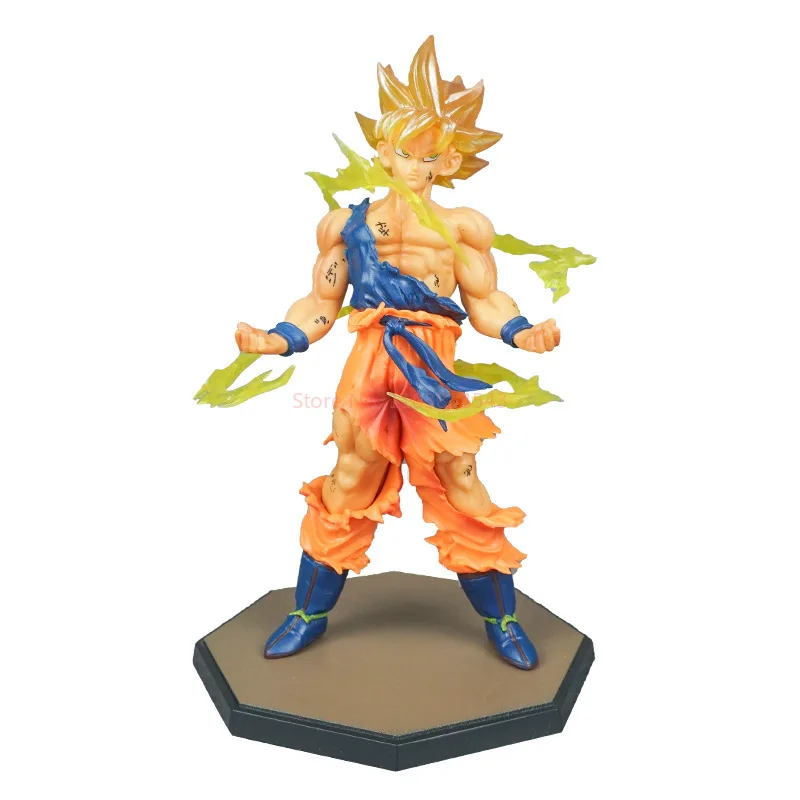 Dragon Ball Son Goku Anime Action Figure, Super Saisuperb, KakarPossible, Modèle Brittop Ornements, Sculpture Jouet pour Enfants, Cadeau d'anniversaire, 16cm