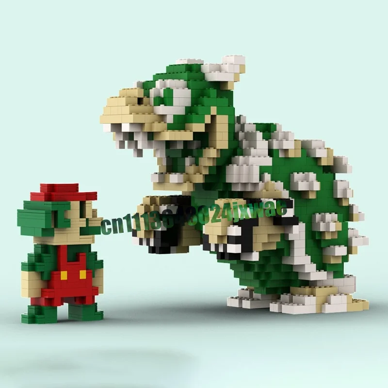 1615 Parts Game Character Figure MOC Model Custom Puzzle DIY Assembly Building Blocks Toy Educational Creative Gifts Collection